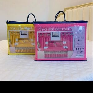 Liliana Home Bedding Pillow Set - Pink and Yellow